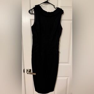 Boden Elegant Black Midi Dress